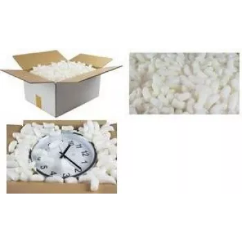 RAADHUIS Eco Flo Chips biologicky rozložiteľné baliace chipsy, 42 L, kukuričný škrob, biele RD-352064