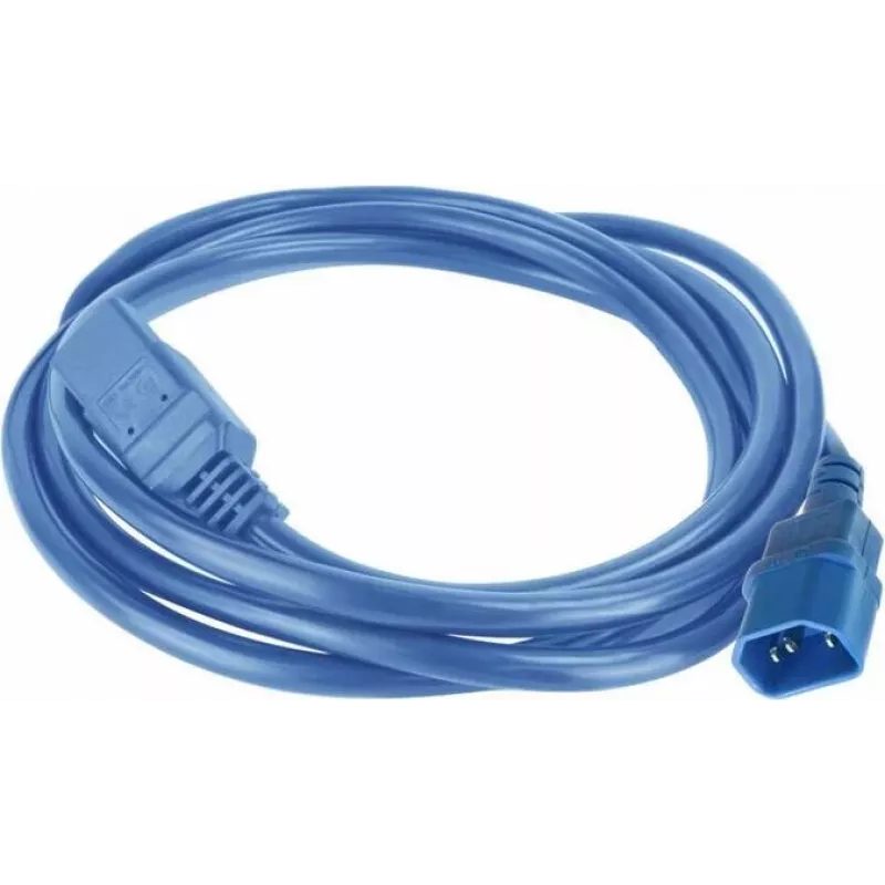 ACT napájací kábel C14 na C21 IEC 60320 modrý 3 m (AK5384)