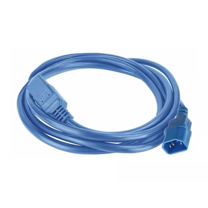 ACT napájací kábel C14 na C21 IEC 60320 modrý 3 m (AK5384)