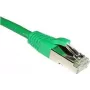 ACT 0,5 m Cat6a S/FTP zelený sieťový kábel (IB7400)