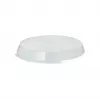 PAPSTAR Circulware okrúhle priehľadné veko na misky, polypropylén s 30% minerálnych plnív, 180 mm, 1 kus 97020