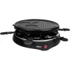 Tristar RA-2998 raclette gril so 6 nepriľnavými panvičkami, 800 W, čierny