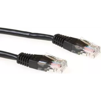 ACT 5m LSZH U/UTP CAT6 patch kábel s RJ45 konektormi - čierny (IB9905)