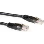 ACT 5m LSZH U/UTP CAT6 patch kábel s RJ45 konektormi - čierny (IB9905)