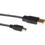 ACT SB2413 USB 2.0 kábel 3 m USB-A konektor samec na Mini-USB B konektor samec čierny
