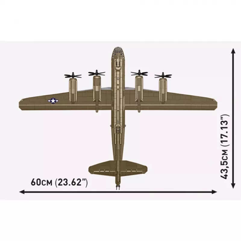 COBI stavebnica Boeing B-29 Superfortress 1074 dielov