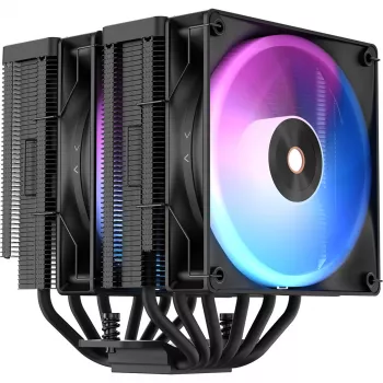 Ocypus Delta A62 ARGB čierny 120 mm PWM skriňový ventilátor