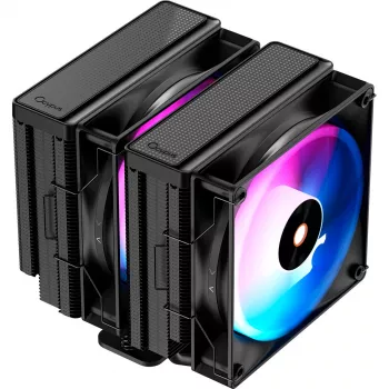 Ocypus Delta A62 ARGB čierny 120 mm PWM skriňový ventilátor