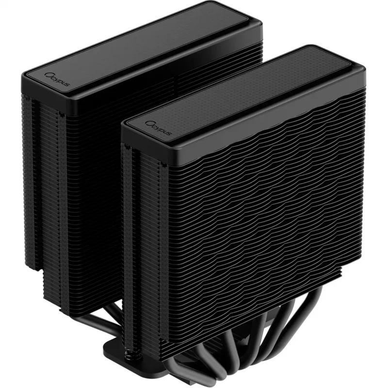 Ocypus Delta A62 ARGB čierny 120 mm PWM skriňový ventilátor