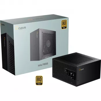 OCYPUS Iota P850 čierny 850W 80 PLUS Gold plne modulárny ATX 3.0 PCIe 5.0 napájací zdroj