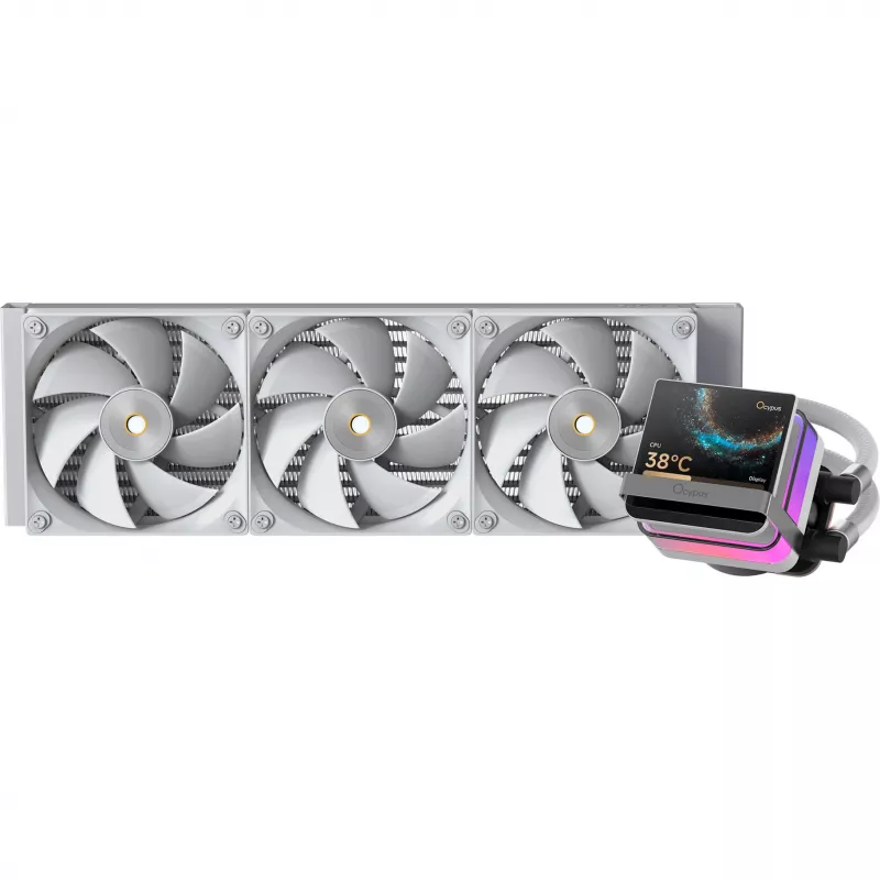 Ocypus Sigma L36 PRO biely 360mm ARGB AIO kvapalinový CPU chladič
