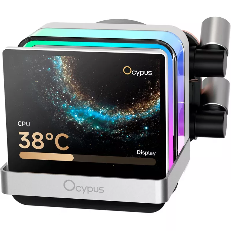 Ocypus Sigma L36 PRO biely 360mm ARGB AIO kvapalinový CPU chladič