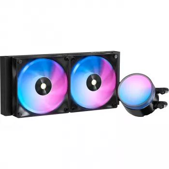 Ocypus Delta L24 ARGB V2 240mm All-in-One kvapalinový CPU chladič - čierny