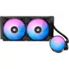 Ocypus Delta L24 ARGB V2 240mm All-in-One kvapalinový CPU chladič - čierny
