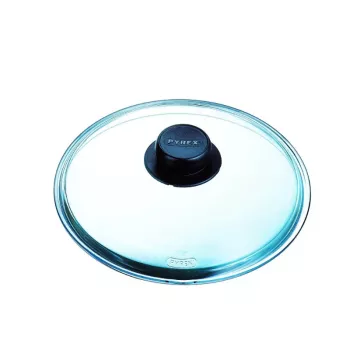PYREX sklenené veko 24 cm, borosilikátové sklo