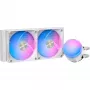 Ocypus Delta L24 ARGB V2 biely 240mm AIO kvapalinový CPU chladič