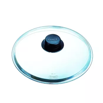 PYREX sklenené veko 26 cm, borosilikátové sklo