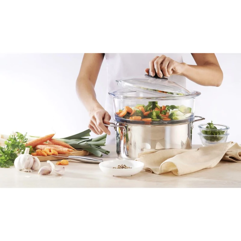PYREX sklenená pokrievka 26 cm, borosilikátové sklo