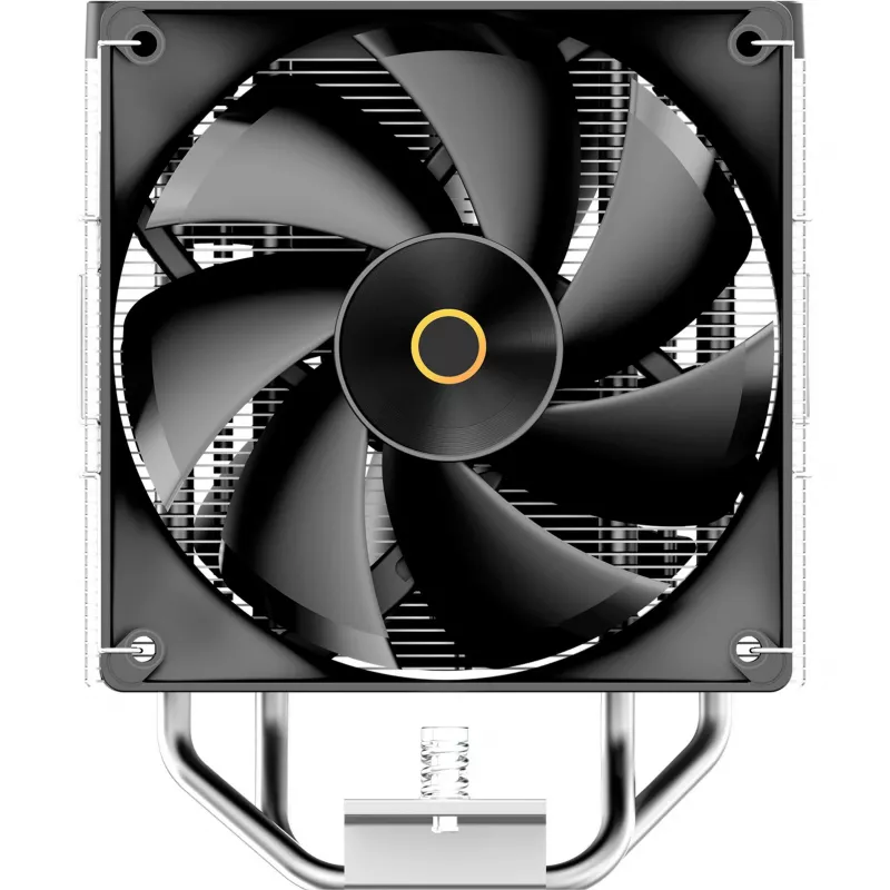 Ocypus Delta A40 Elite dvojventilátorový čierny 120 mm CPU vzduchový chladič