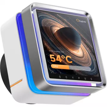 Ocypus Sigma L36 EX ARGB biely 360mm AIO kvapalinový CPU chladič