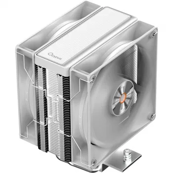 Ocypus Delta A40 Elite dvojventilátorový biely 120 mm CPU vzduchový chladič