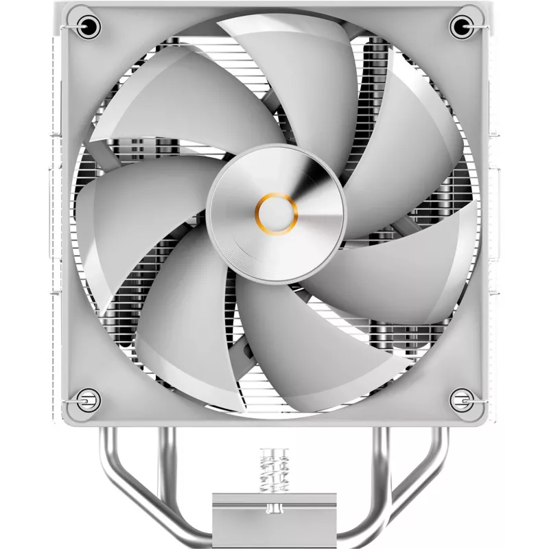 Ocypus Delta A40 Elite dvojventilátorový biely 120 mm CPU vzduchový chladič
