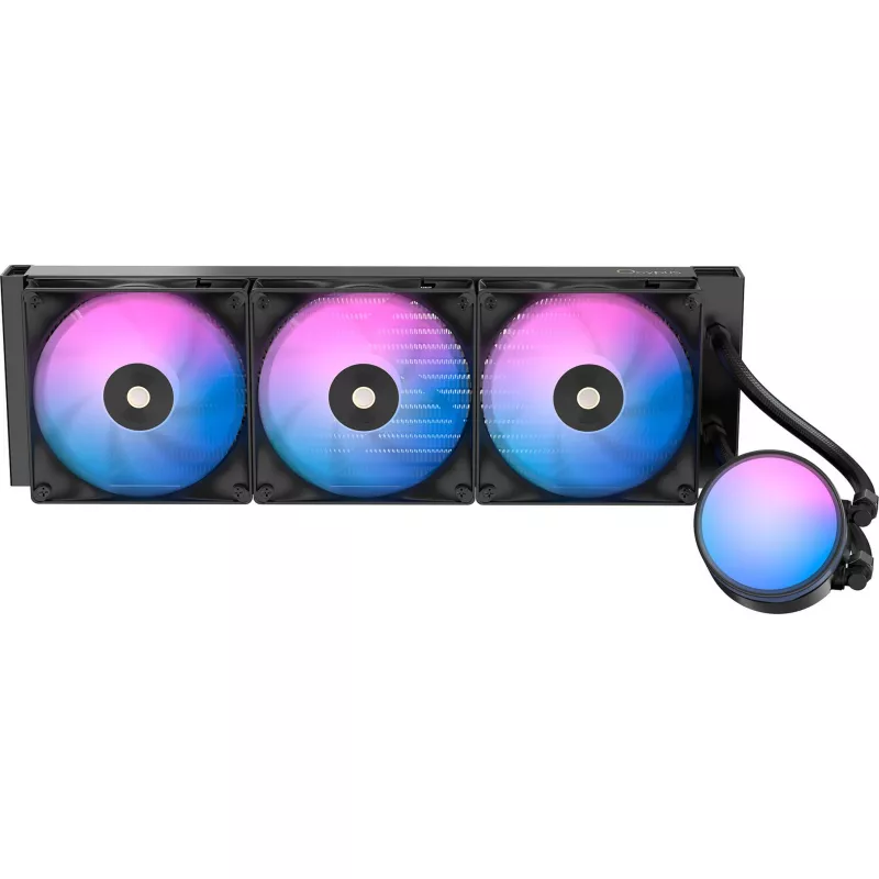 Ocypus Delta L36 ARGB V2 360mm kvapalinový CPU chladič - čierny