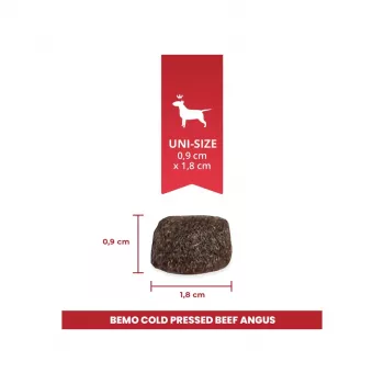 BEMO za studena lisované hovädzie Angus Mono suché krmivo pre psy - 1kg