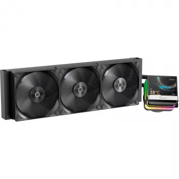 Ocypus Sigma L36 PRO AIO kvapalinový CPU chladič 360mm ARGB čierny