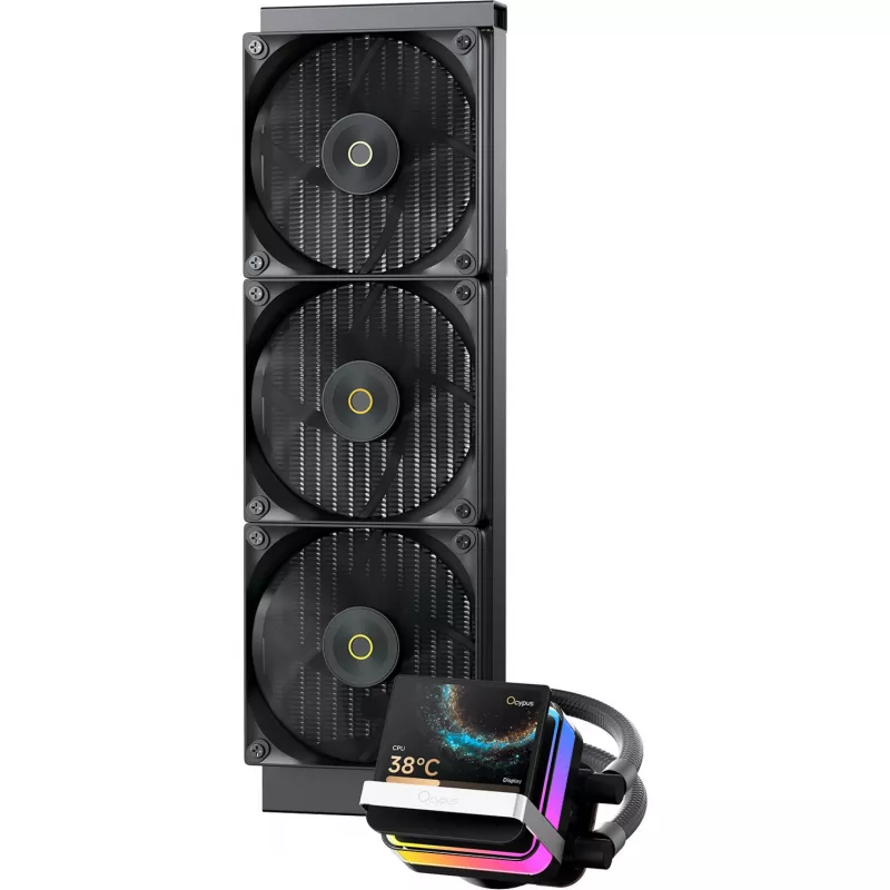 Ocypus Sigma L36 PRO AIO kvapalinový CPU chladič 360mm ARGB čierny