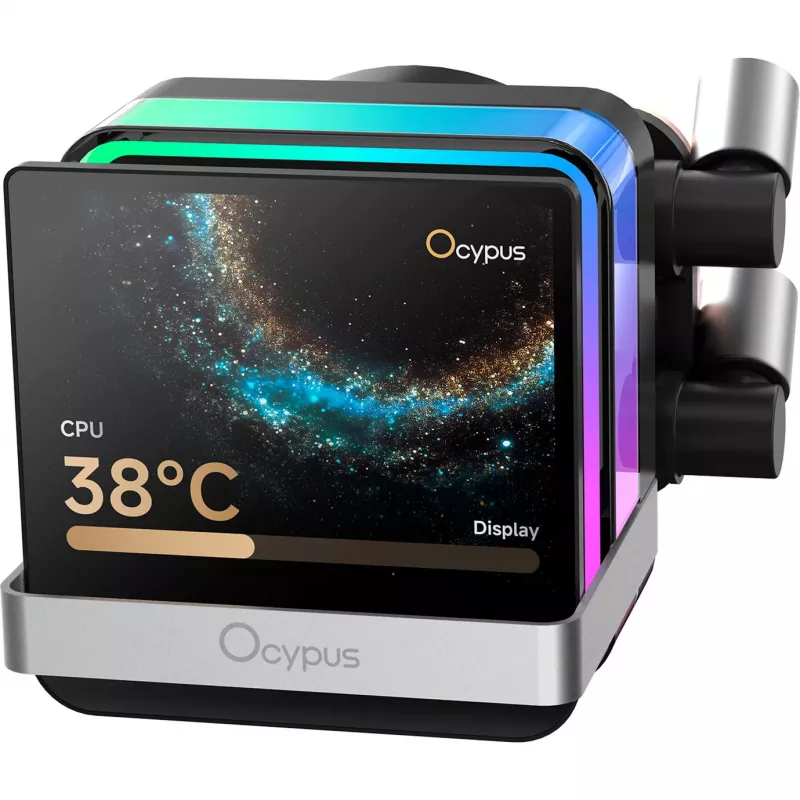Ocypus Sigma L36 PRO AIO kvapalinový CPU chladič 360mm ARGB čierny