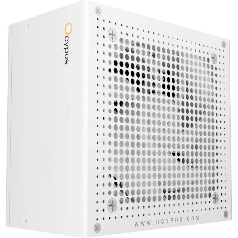 OCYPUS Iota P850 White 850W 80 PLUS Gold plne modulárny ATX 3.0 napájací zdroj