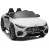 LEAN CARS Mercedes AMG SL63 batériou poháňané jazdné auto biele