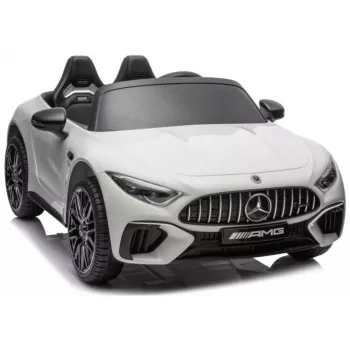 LEAN CARS Mercedes AMG SL63 batériou poháňané jazdné auto biele