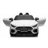 LEAN CARS Mercedes AMG SL63 batériou poháňané jazdné auto biele
