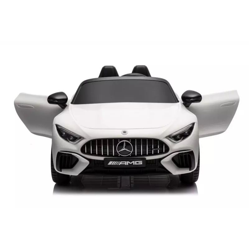 LEAN CARS Mercedes AMG SL63 batériou poháňané jazdné auto biele