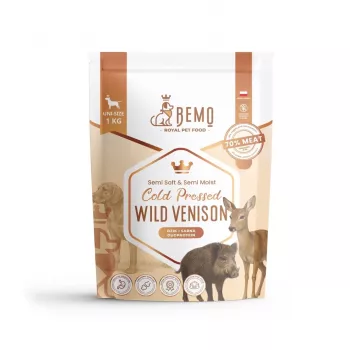 BEMO za studena lisované suché krmivo pre psy s divinou - 1kg