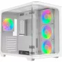 Ocypus Iota C70 Curve ARGB Digital biela 270° panoramatická sklenená Mid-Tower PC skriňa
