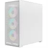 Ocypus Delta C70 ARGB biela panoramatická sklenená Mid-Tower PC skriňa