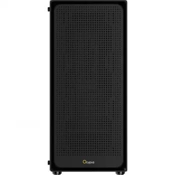 Ocypus Gamma C50 čierna Mid-Tower PC skriňa s bočným oknom z tvrdeného skla