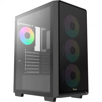 Ocypus Gamma C60 ARGB Mid-Tower PC skriňa - temperované sklo, čierna