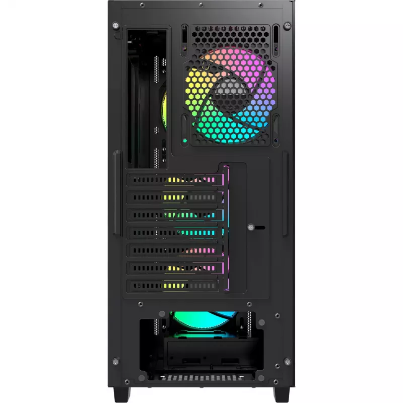 Ocypus Gamma C60 ARGB Mid-Tower PC skriňa - temperované sklo, čierna