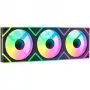 OCYPUS Gamma F36 ARGB Reverse Blade 120mm PWM ventilátor balenie 3 ks čierna