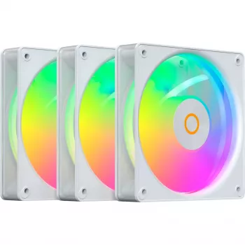 OCYPUS Gamma F12 Elite ARGB biela balenie 3 ks 120 mm skriňový ventilátor