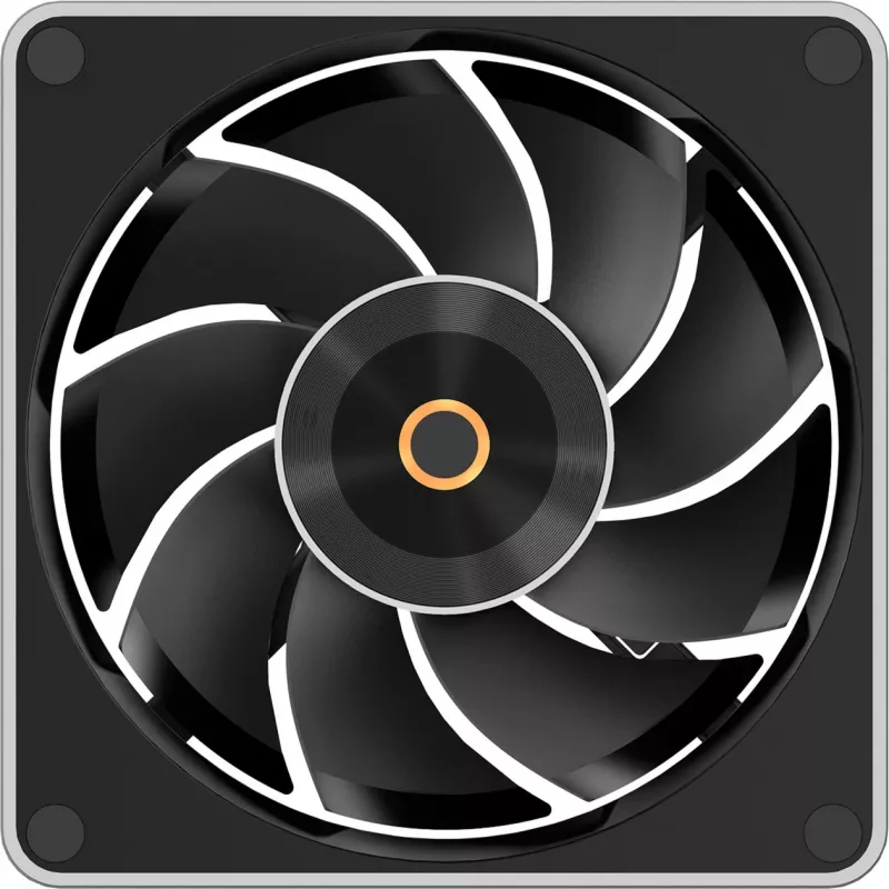 OCYPUS Sigma F12 ARGB Reverse 120mm PWM skriňový ventilátor - čierna