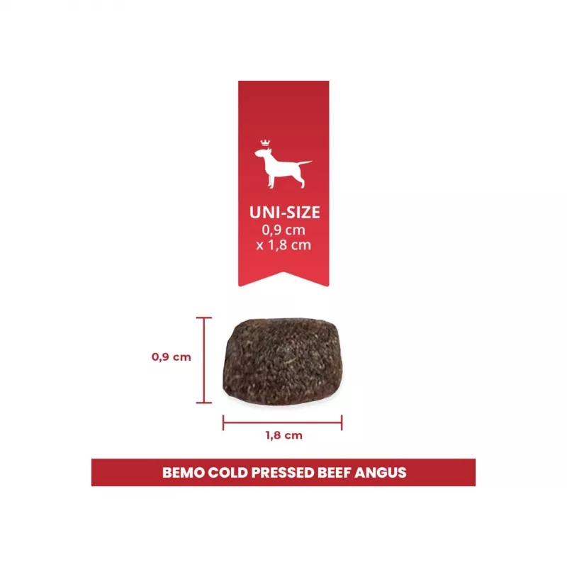 BEMO za studena lisované monoproteinové suché krmivo pre psov z hovädzieho Angus 3kg