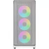 Ocypus Gamma C60 ARGB biela Mid-Tower skriňa s temperovaným sklom