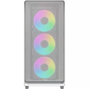 Ocypus Gamma C60 ARGB biela Mid-Tower skriňa s temperovaným sklom