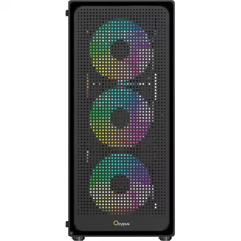 Ocypus Gamma C50 ARGB čierna skriňa s temperovaným sklom Mid-Tower