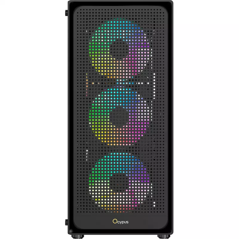 Ocypus Gamma C50 ARGB čierna skriňa s temperovaným sklom Mid-Tower